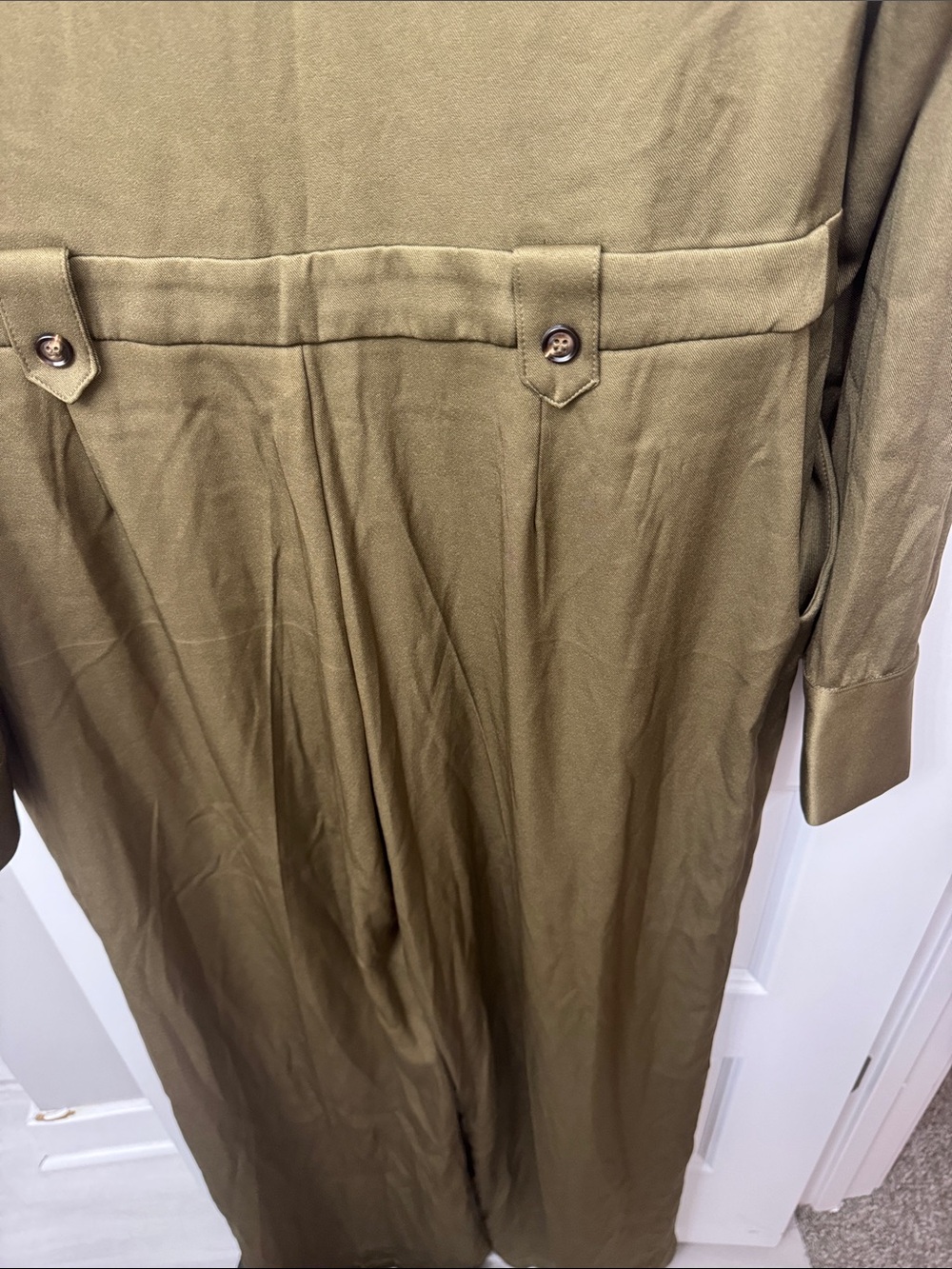 Fashion Nova Olive Green Utility Jumpsuit - Picture 4 of 4